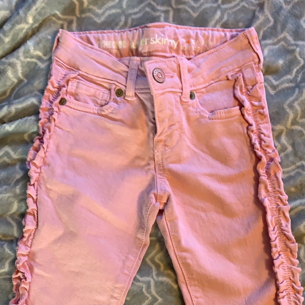 Pink jeans